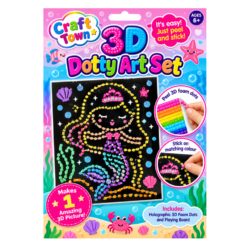 Mermaid Dotty Art Kit