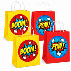 Superhero Party Bags x 4