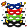 Super Hero Felt Party Mask