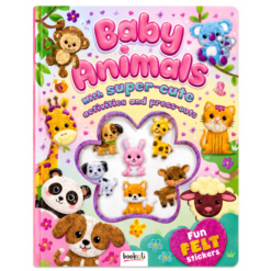 Cute Baby Animals Activity Book
