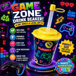 Gamer Super 3D Beaker + Lid
