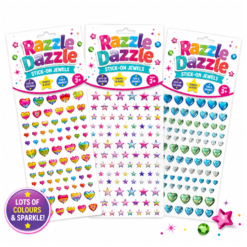 Dazzling Gemstones 3D Sticker Pack