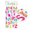 Groovy Letters Die Cut Jumbo Sticker Pack