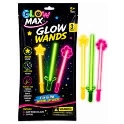 3pc Glow in the Dark Wand Set