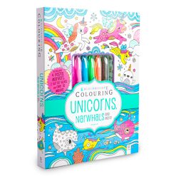 Unicorns And Narwhals Giant Colouring Box Set