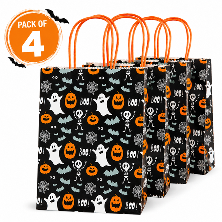 Halloween Party Bags x 4