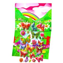 Butterflies Twin Sticker Scene Pack New