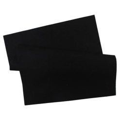 Black A4 Felt Craft Sheets x 6