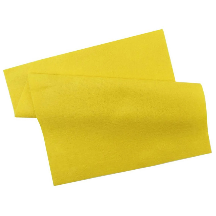Yellow A4 Felt Sheets x 6 - Kids Stuff For Less