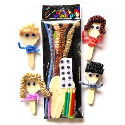 Wooly Puppet Mix Craft Kit ( Makes 4 )