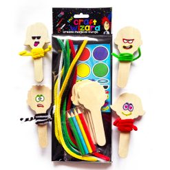The Wild People Amazing Puppet Kit ( Makes 4 )