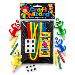 Make Your Own Super Cute Gekkos Kit ( Makes 3 )
