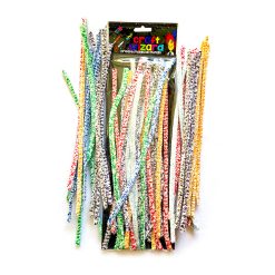 Speckled Deluxe Cotton Craft Stems x 24 ( Craft Special )
