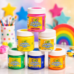 Crayola Mega Value 6 Paint Pot Mix Bright Colours