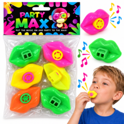 Super Lip Whistles x 6 ( Party Bag Special )