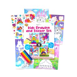 Fantasy Super Drawing And Sticker Set