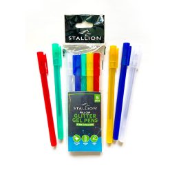 Glitter Gel Pens x 5