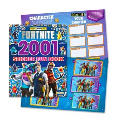 Fortnite 2001 Sticker Bumper Activity Book ( 100% Unofficial )