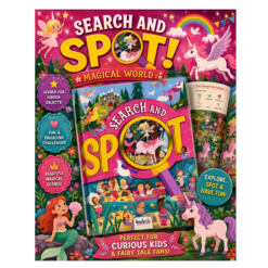 Magical World Search And Spot Activity Book