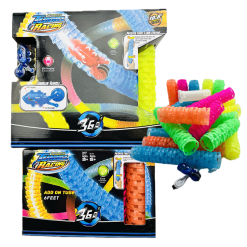 Glow Tunnel Racing Set Mega Value Mix