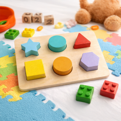 Super Chunky Wooden Shape Sorter Set