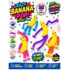 Crazy Stretchy 28cms Banana Face