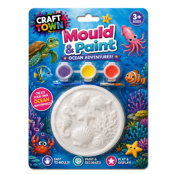 Ocean Life Deluxe Mould And Paint Kit