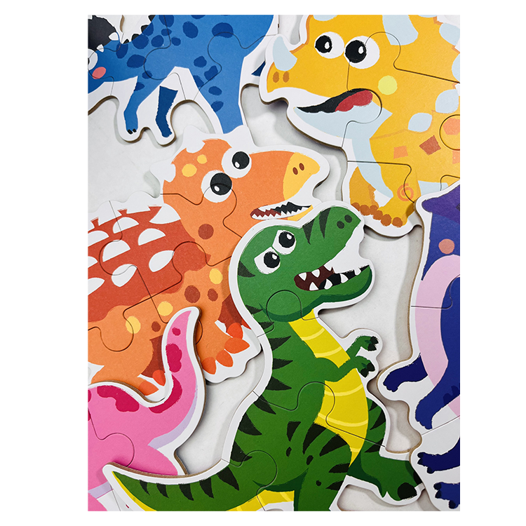 Super Deluxe 6 In 1 Dinosaur Puzzles In Tin - Image 2
