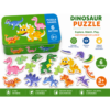 Super Deluxe 6 In 1 Dinosaur Puzzles In Tin