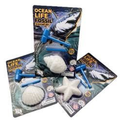 Ocean Life Jumbo Fossil Excavation Kit