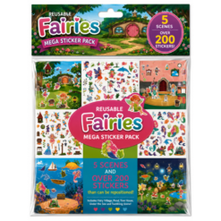 Magical Fairies Mega Sticker Scene Play Set