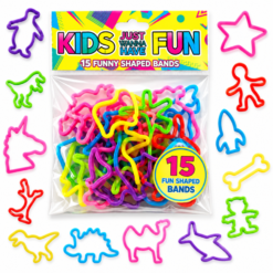 Fun Shapes Band Bracelets 15 Pack
