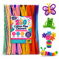 Mega Value Cotton Pipe Cleaner 250 Stem Mix