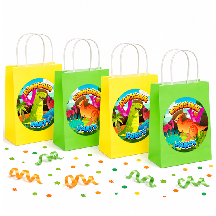 Dinosaur Party Bags x 4