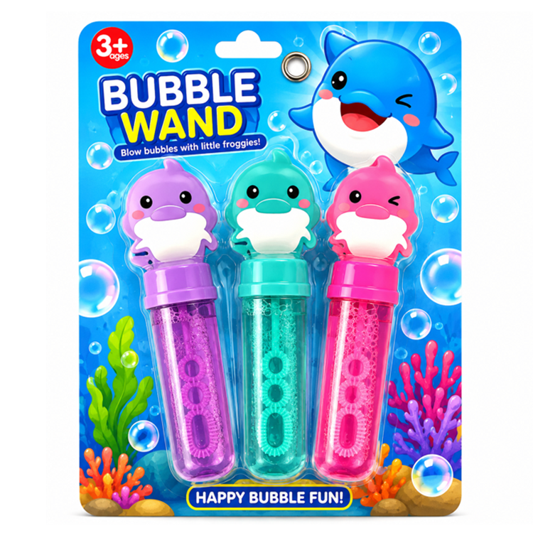 Dolphin Jumbo Bubble Wands x 3