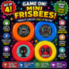 Gamer Mini Frisbees x 4 ( Party Special )