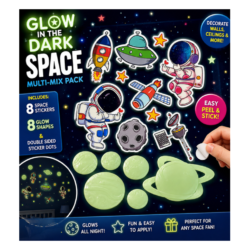 Glow In The Dark Space Stick Ons Mega Mix