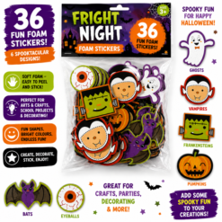 Halloween Fangtastic Foam 3D Sticker Pack