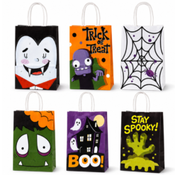 Halloween Retro Party Bags x 6