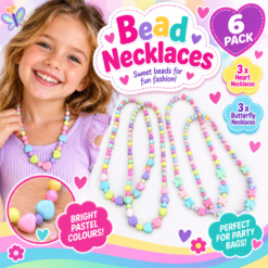 Super Fashion Bead Necklaces x 6
