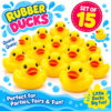 Super Cute Rubber Ducks x 15