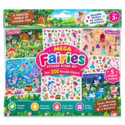 Magical Fairies Mega Sticker Scene Play Set