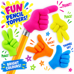 Novelty Finger Pencil Toppers x 8