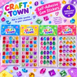 Gemstone Stickers 4 Pack Mega Mix