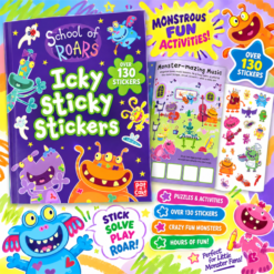 Monsters Icky Sticky Sticker Activity Book
