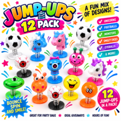 Mega Value 12pc Jump Ups Mix