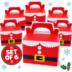 Santa Suit Party/Food Boxes x 6