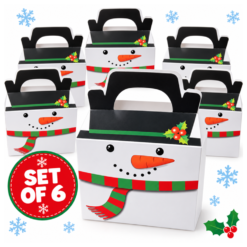 Snowman Super Party Boxes x 6