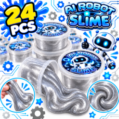 AI Robot Mini Slime Pots x 24 ( Wholesale Deal )