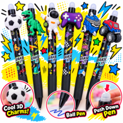 Novelty 3D Push Down Pen